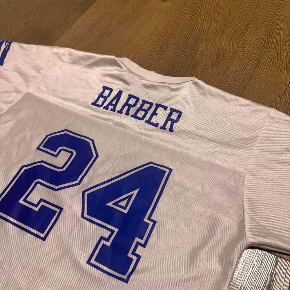 NFL Players Dallas Cowboys Marion Barber 24 Youth L White Jersey